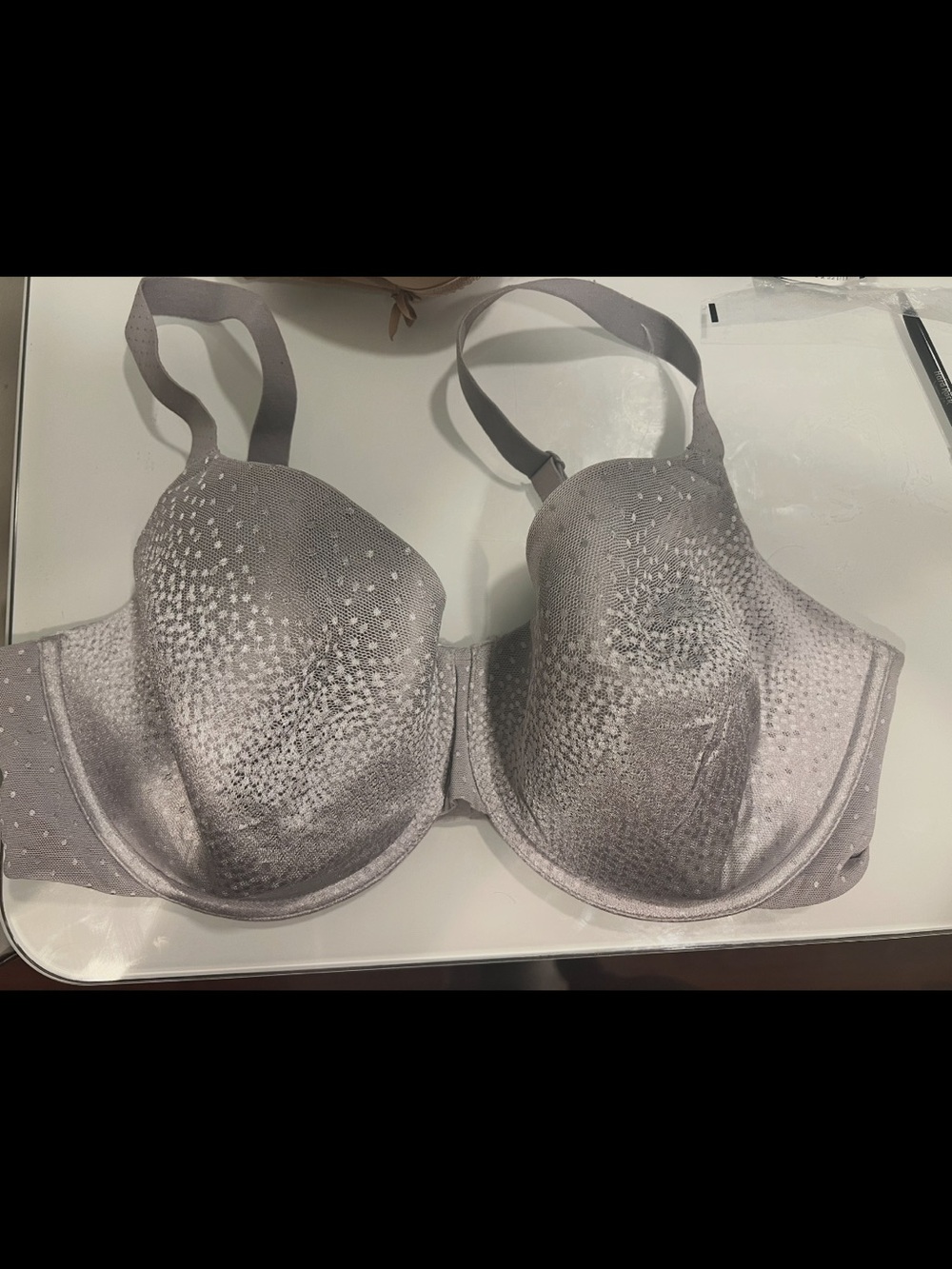 RacEveryday Comfort Underwire Bra in Light Gray